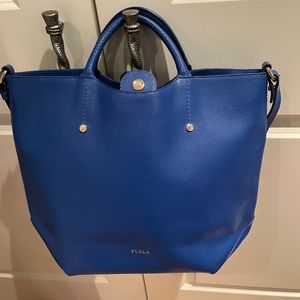 Furla cobalt blue bag